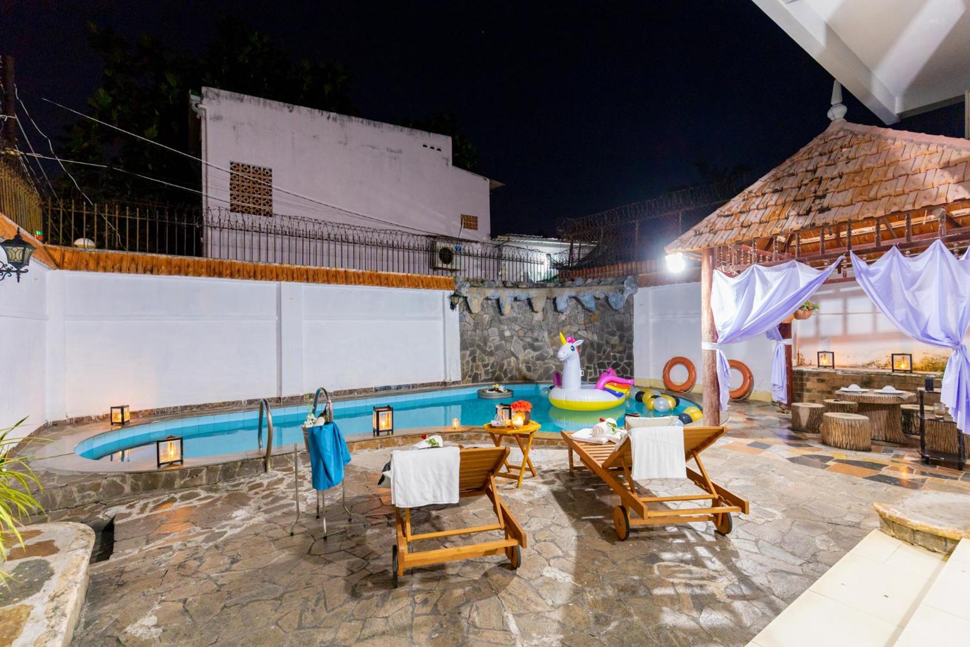 Palm Villa 02 - 4 Bedrooms Bida Pool In Vungtau Vung Tau Exterior photo